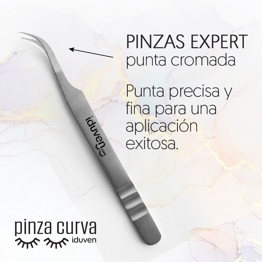 Pinza para pestañas Curva de iduven